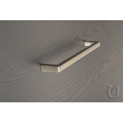 Poignée de meuble Davide 96 chrome mat - Sans marque