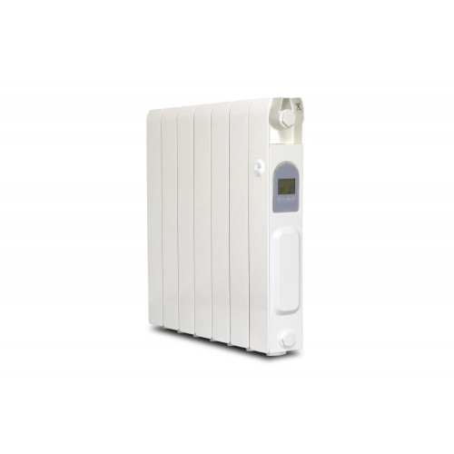 Radiateur électrique vertical à inertie sèche – Palayer blanc - 1500 W - 15 m² - UNIV'R CHAUFFAGE