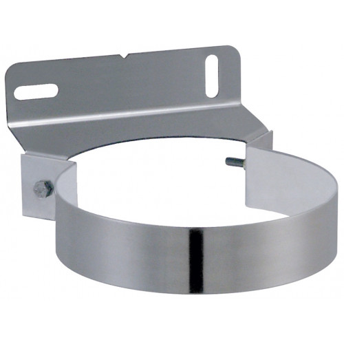 Bride murale réglable – Ø130 mm - de 60 à 110 mm - Inox galvanisé - Joncoux