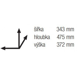 Trieur à déchets Linea 504 450mm 1x16l+2x7,5l - Sans marque