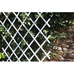 Treillage JANY DECO pvc blanc l.0.07 x H.1 x L.2 m de marque Jany, référence: J9101500