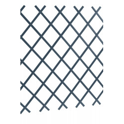 Treillage JANY DECO pvc gris l.0.07 x H.1 x L.2 m de marque Jany, référence: J9101600