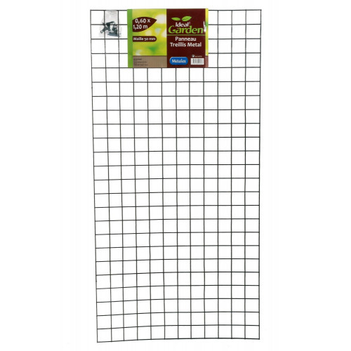 Treillage fixe droite, l.60 x H.120 x P.0.4 cm - IDEAL GARDEN