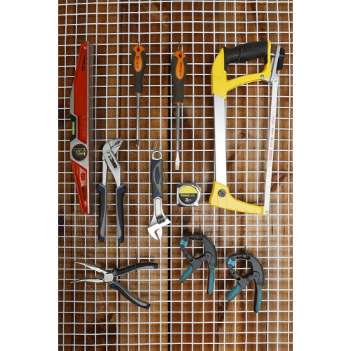 Treillage fixe droite, l.60 x H.120 x P.0.5 cm - IDEAL GARDEN