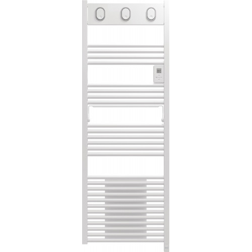 Sèche-serviettes électrique soufflant – MARAPI TACTILE BLANC - 1750 W – Vertical – Inertie fluide – Thermostat électronique – Éc - SAUTER