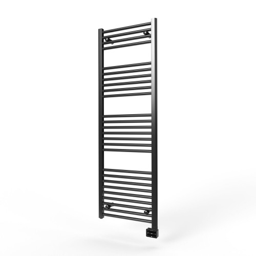 Sèche-serviettes électrique - Sintra noir - 1000 W - 157 x 50 cm - Inertie fluide - Rointe