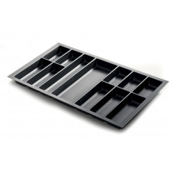 Range-couverts Classico Kristall SoftTouch noir (804 x 474 mm) de marque Sans marque, référence: B9364700