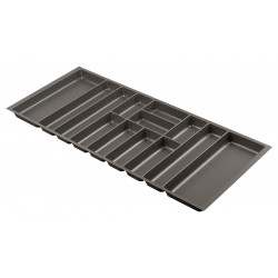 Range-couverts Nolago basalt gris pour Merivobox 120 (1108 x 473 mm) de marque Sans marque, référence: B9365700