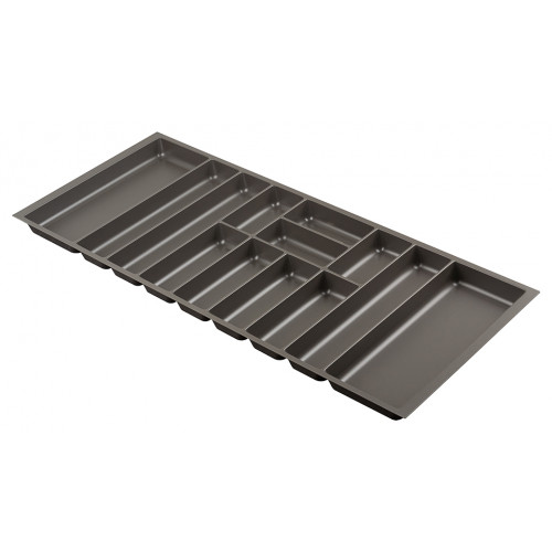 Range-couverts Nolago basalt gris pour Merivobox 120 (1108 x 473 mm) - Sans marque