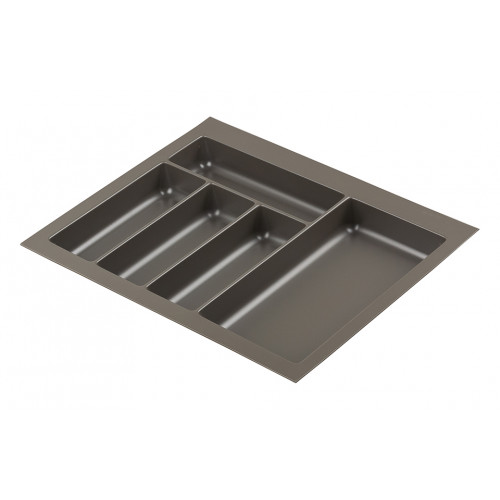 Range-couverts Nolago pour Merivobox 508x423mm gris basalte - Sans marque