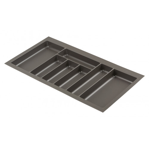 Range-couverts Nolago pour Merivobox 808x423mm gris basalte - Sans marque