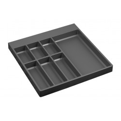 Range-couverts Separado 523x522x2,8 mm anthracite de marque Sans marque, référence: B9385600