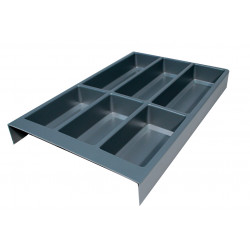 Range-couverts Separado 546x300x2,8mm anthracite de marque Sans marque, référence: B9385800