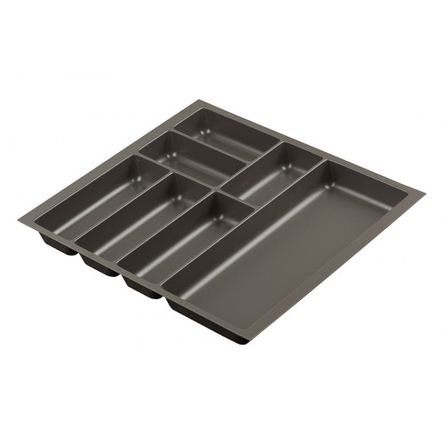 Range-couverts Nolago pour Merivobox 508x473mm gris basalt - Sans marque