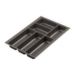 Range-couverts Nolago pour Merivobox 308x473mm gris basalt de marque Sans marque, référence: B9393800