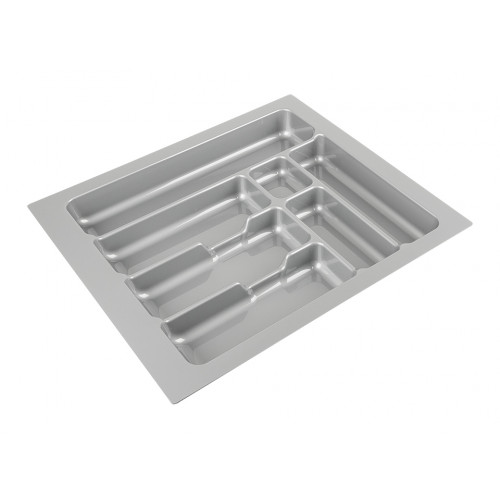 Range-couverts 435x490mm argent métallisé - Sans marque