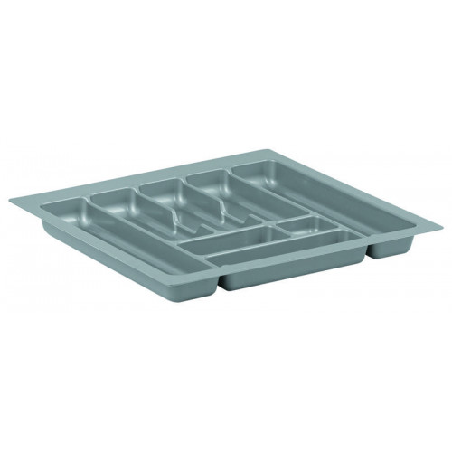 Range-couverts 535x490mm argent métal - Sans marque