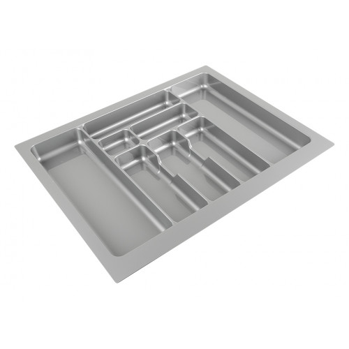 Range-couverts 635x490mm argent métallisé - Sans marque