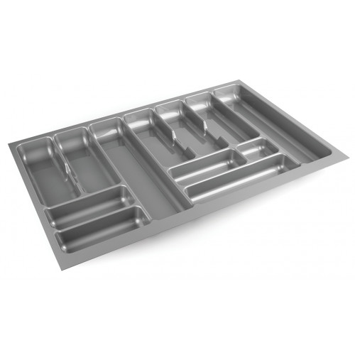 Range-couverts 735x490mm argent métallisé - Sans marque