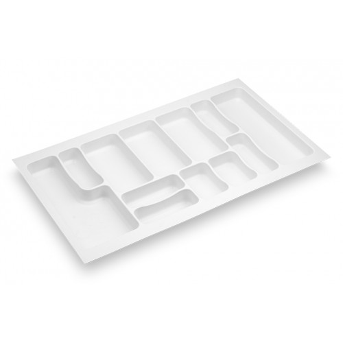 Range-couverts 804x474 mm pour StrongBox blanc - Sans marque
