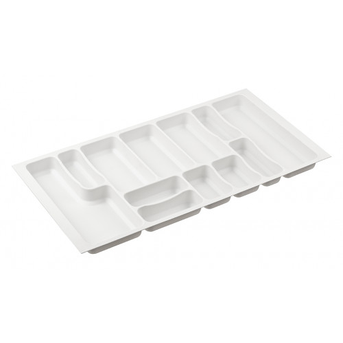 Range-couverts 822x422 mm pro StrongMax 18 blanc - Sans marque