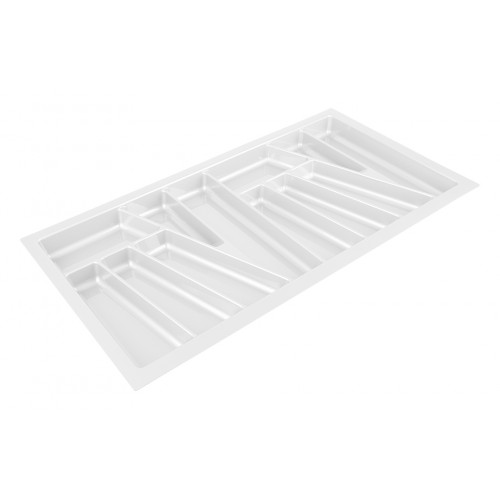 Range-couverts 830x435mm blanc - Sans marque