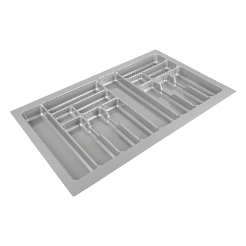 Range-couverts 835x490mm argent métallisé - Sans marque