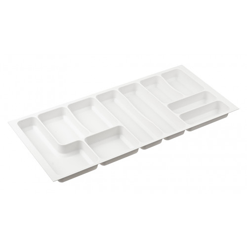 Range-couverts 922x422 mm pour StrongMax 18 blanc - Sans marque
