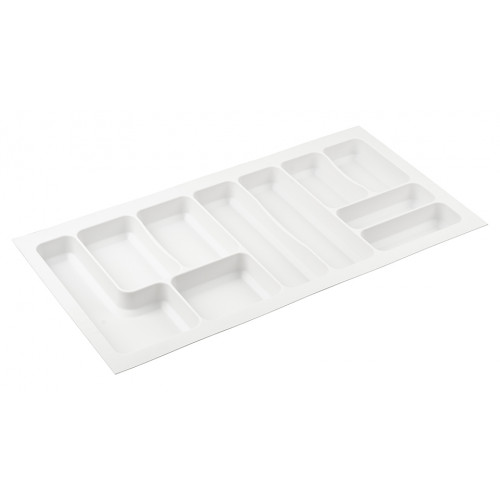 Range-couverts 922x472 mm pro StrongMax 18 blanc - Sans marque
