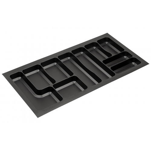 Range-couverts 922x472 mm pro StrongMax 18 noir - Sans marque