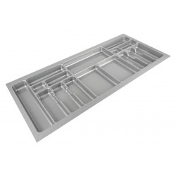 Range-couverts 1116x490mm argent métallisé de marque Sans marque, référence: B9416700