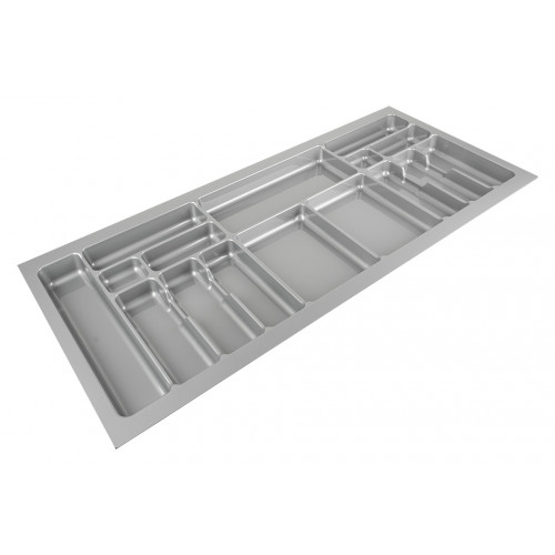 Range-couverts 1116x490mm argent métallisé - Sans marque