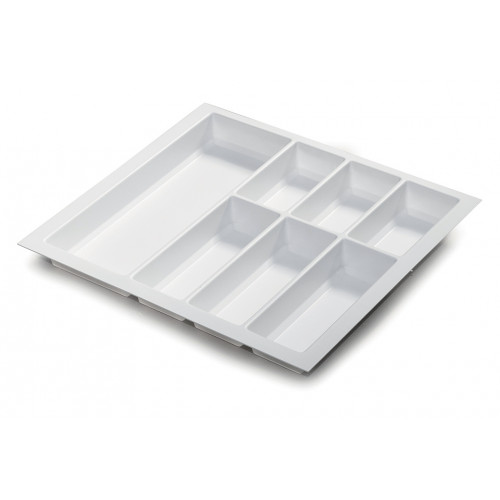 Range-couverts Classico 522x474mm blanc granuleux - Sans marque