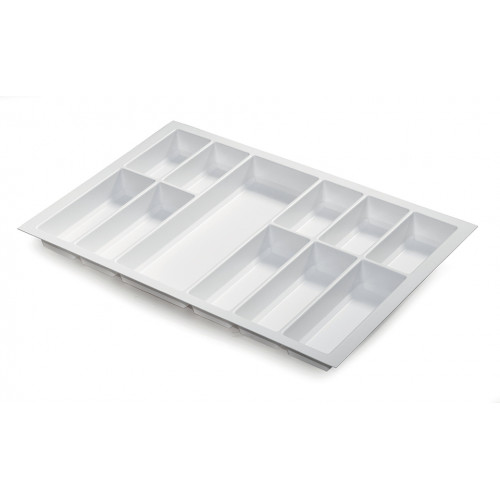 Range-couverts Classico 722x474mm blanc granuleux - Sans marque