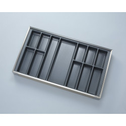 Range-couverts Classico anthracite pour StrongBox 90 (804 x 474 mm) - Sans marque