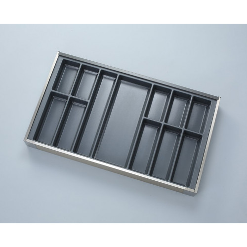 Range-couverts Classico anthracite pour StrongBox 90 (804 x 474 mm) - Sans marque