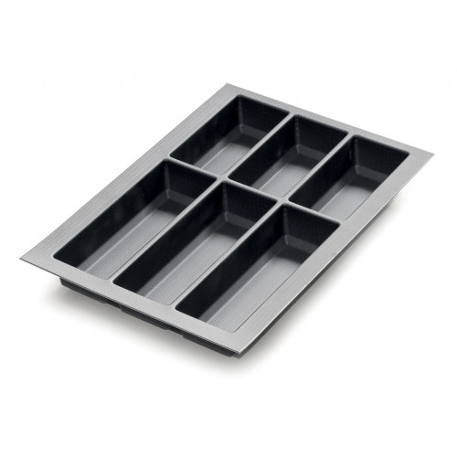 Range-couverts Classico Kristall softTouch 322x474mm noir - Sans marque