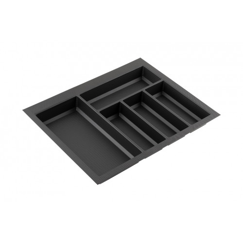 Range-couverts Classico Kristall softTouch 522x424mm noir - Sans marque