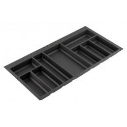 Range-couverts Classico Kristall softTouch 822x424mm noir de marque Sans marque, référence: B9448400
