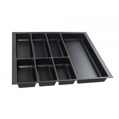 Range-couverts Classico Kristall SoftTouch noir pour StrongBox 60 (504 x 474 mm) - Sans marque