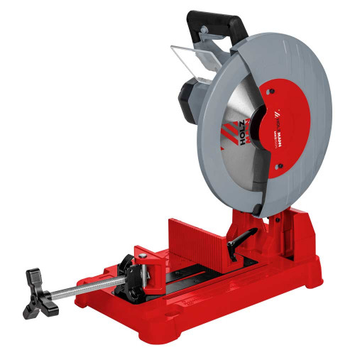 Scie à métaux stationnaire – lame carbure Ø355 mm – 2480 W – coupes acier et aluminium - Holzmann