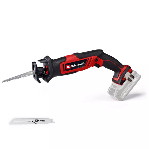 Scie universelle sans fil TE-AP 18/13 Li-Solo - 18V - course 13mm - bois 50mm - acier 4mm - LED - sans batterie/chargeur RECONDI - EINHELL 