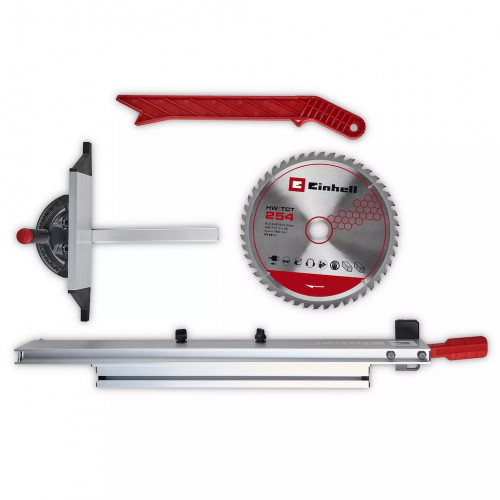 Scie sur table – TE-TS 10 T – Ø 254 mm – 2000 W – Coupe 89 mm – Inclinaison 45° – Table extensible – Guide parallèle RECONDITION - EINHELL 