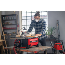Scie sur table – TE-TS 10 T – Ø 254 mm – 2000 W – Coupe 89 mm – Inclinaison 45° – Table extensible – Guide parallèle RECONDITION - EINHELL