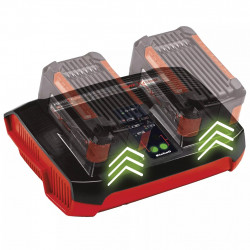 Kit batteries et chargeur PXC – 2 x 5,2 Ah – Twincharger 3 A – Plateforme 18 V / 36 V - EINHELL