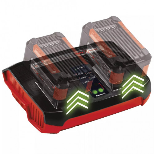 Kit batteries et chargeur PXC – 2 x 5,2 Ah – Twincharger 3 A – Plateforme 18 V / 36 V - EINHELL 