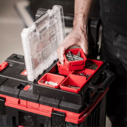 Boîte de rangement E-Case Half-size – Organiseur à compartiments – Charge 12,5 kg - EINHELL 