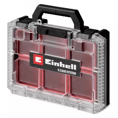 Boîte de rangement E-Case Half-size – Organiseur à compartiments – Charge 12,5 kg - EINHELL 