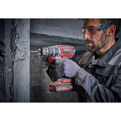 Perceuse-visseuse à percussion sans fil – TP-CD 18/70 Li-i BL +70 – 70 Nm – 2 batteries + accessoires – Power X-Change - EINHELL 