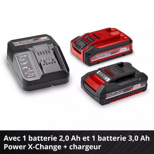 Perceuse-visseuse à percussion sans fil – TP-CD 18/70 Li-i BL +70 – 70 Nm – 2 batteries + accessoires – Power X-Change - EINHELL 